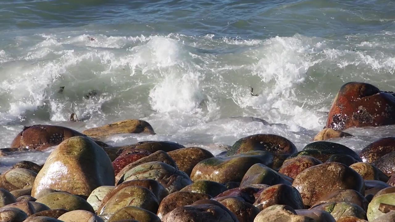 海水海洋波海滨风暴