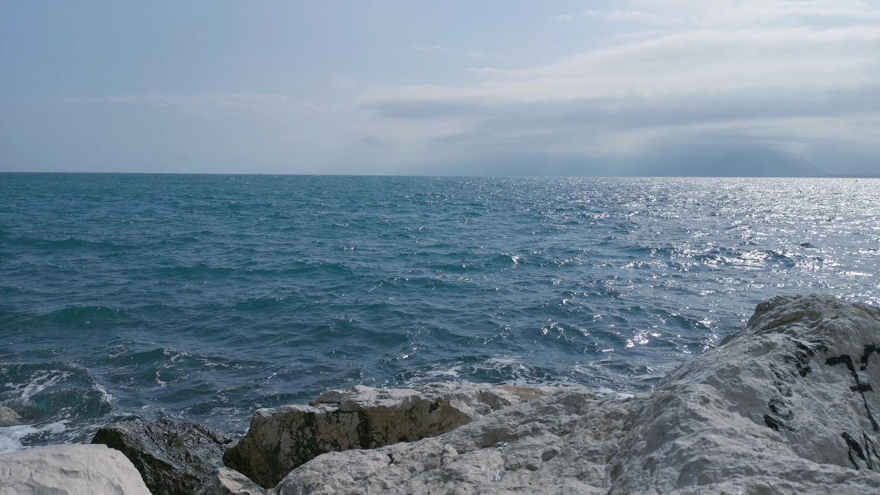海滩波景观自然