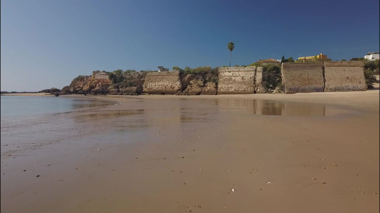 海滩墙海夏天