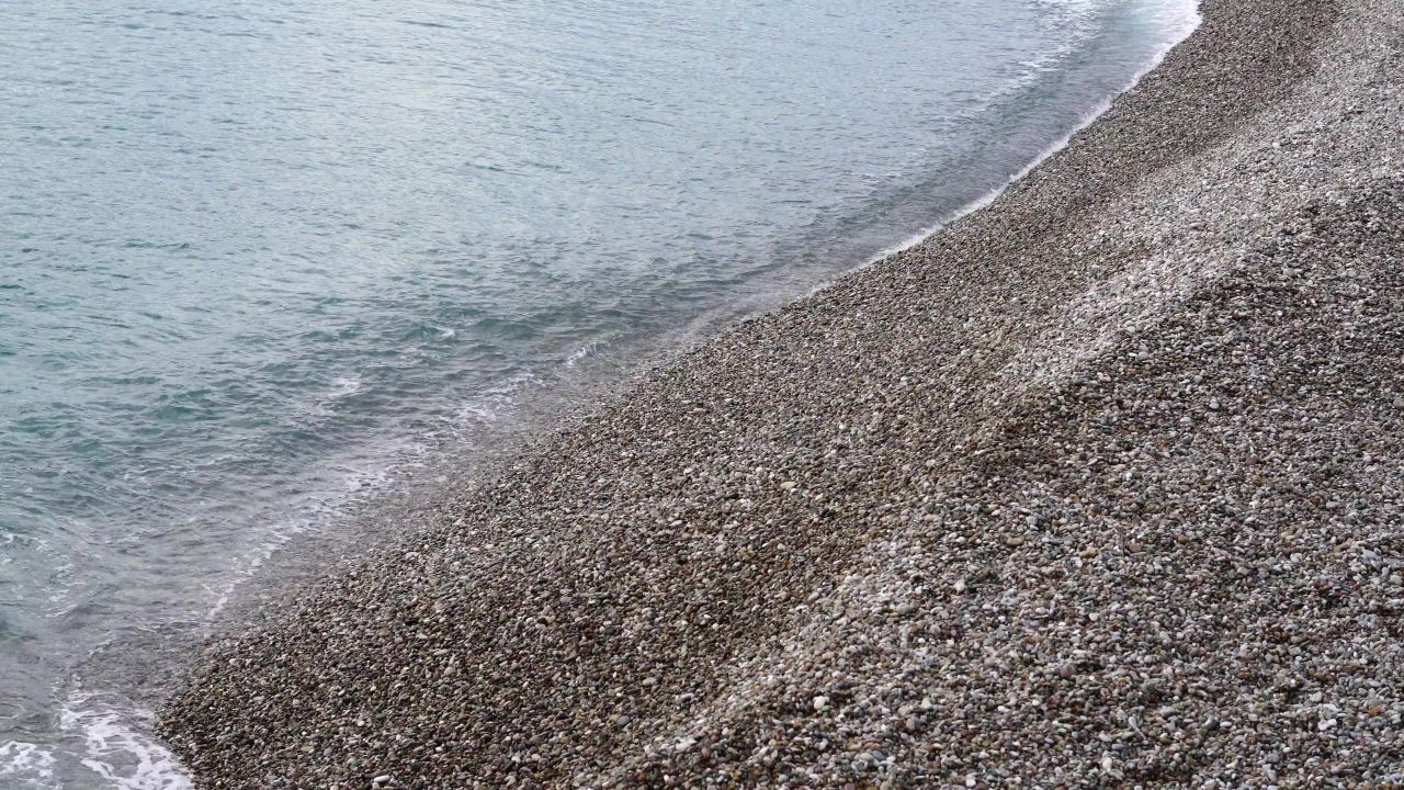 海滩水景观自然