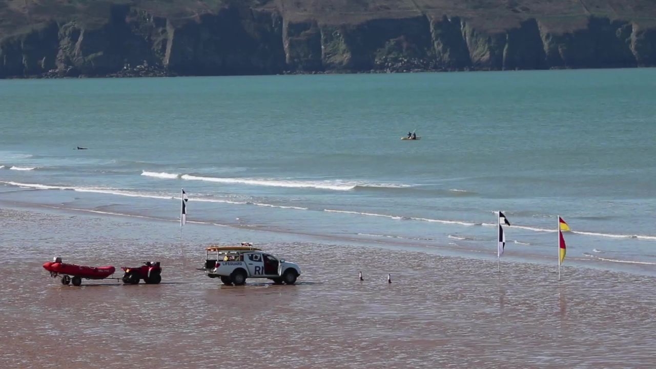海滩安全海滩冲浪