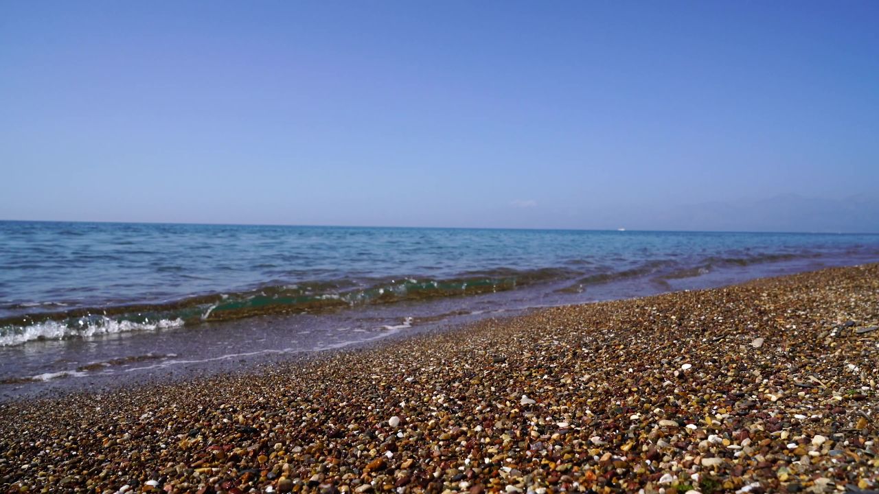 海洋波海滩水蓝色波浪
