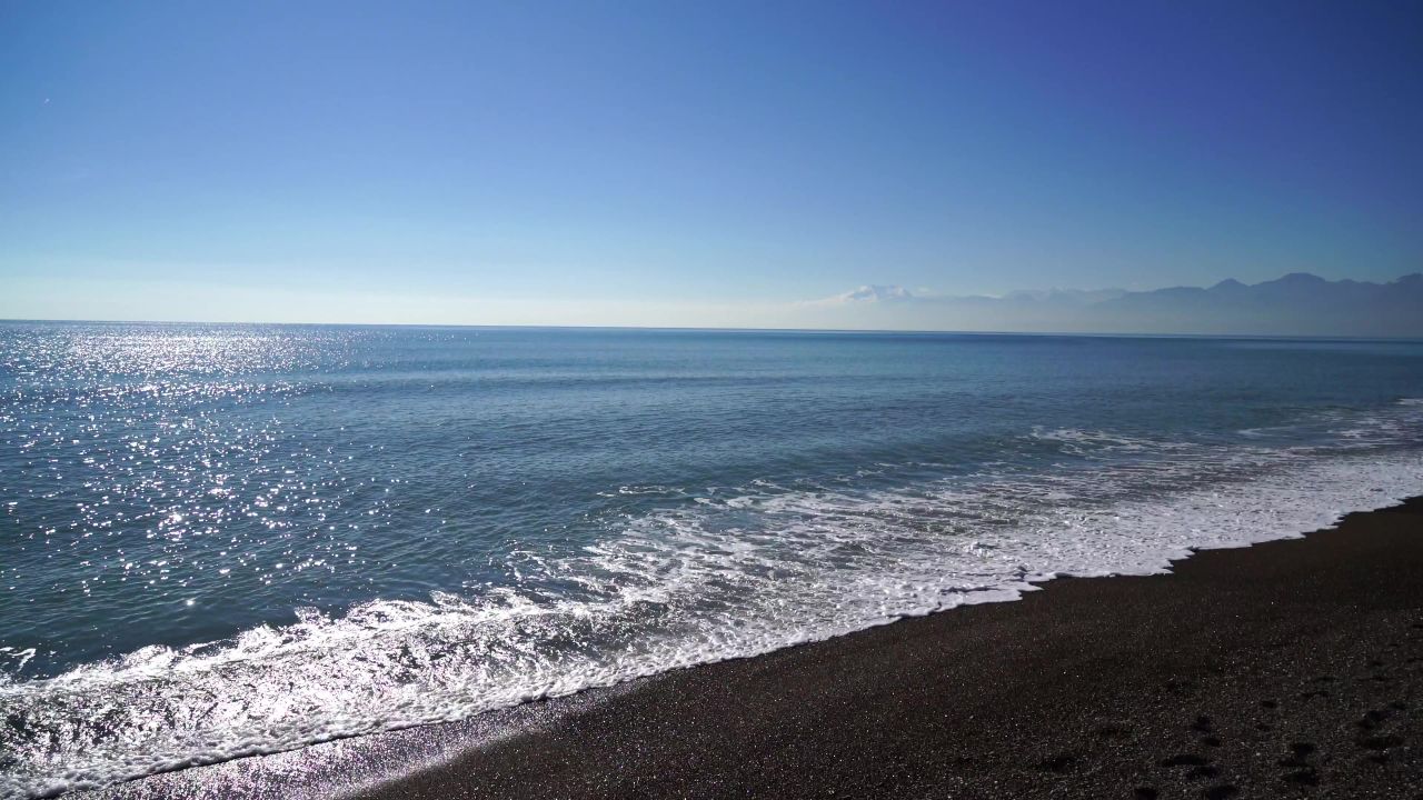 海洋海滩景观和平
