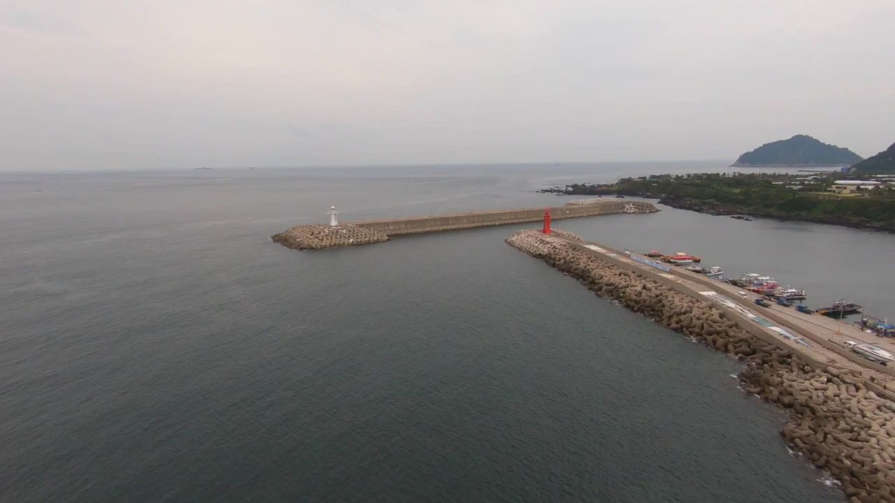 空气灯塔海海洋