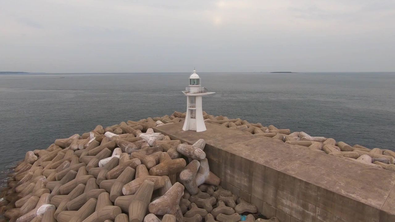 空气灯塔海海洋