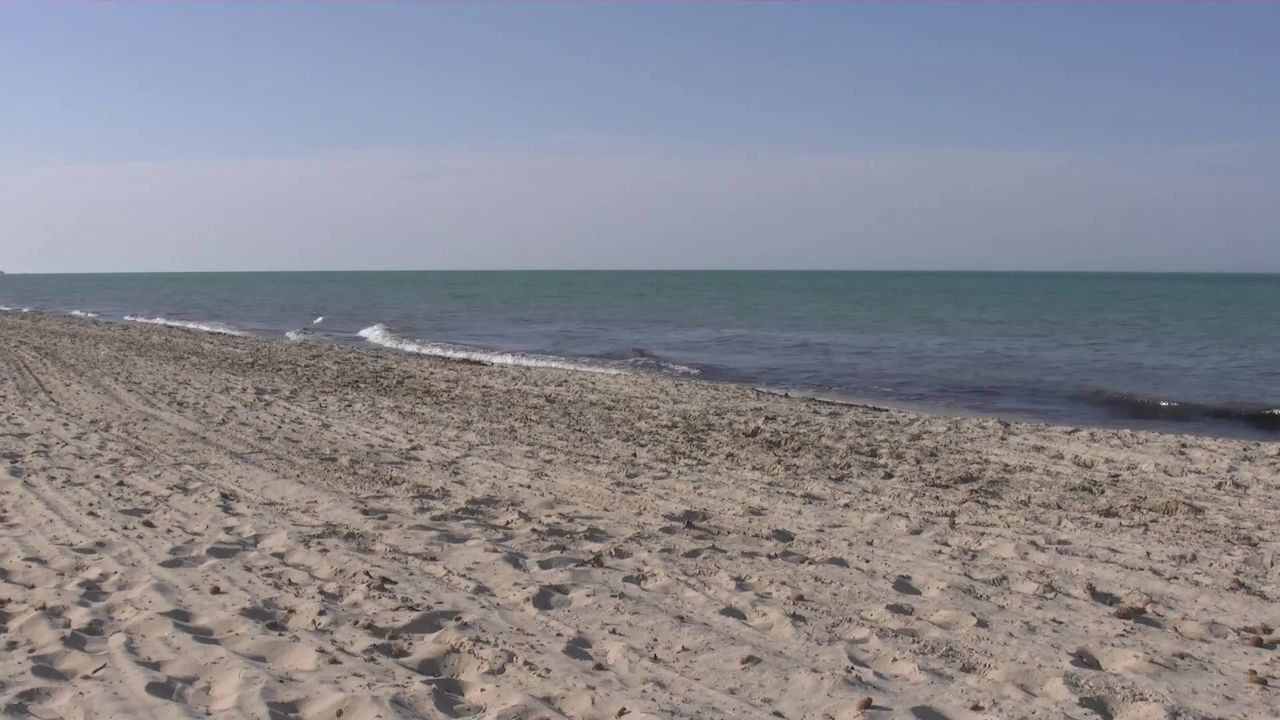 马跳线海滩砂