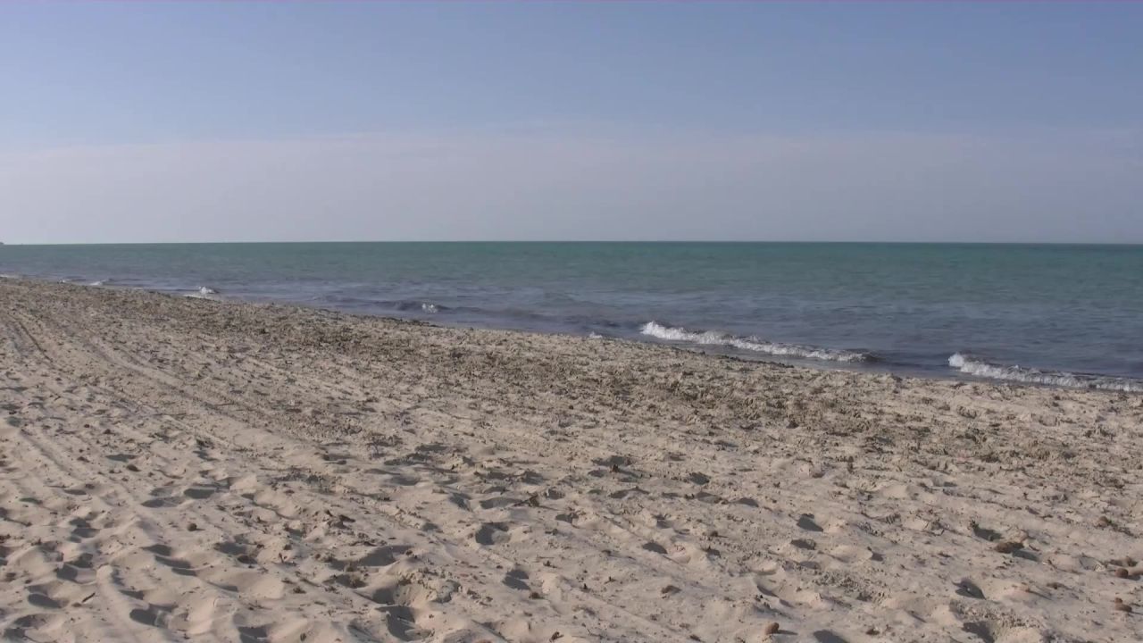 马跳线海滩砂