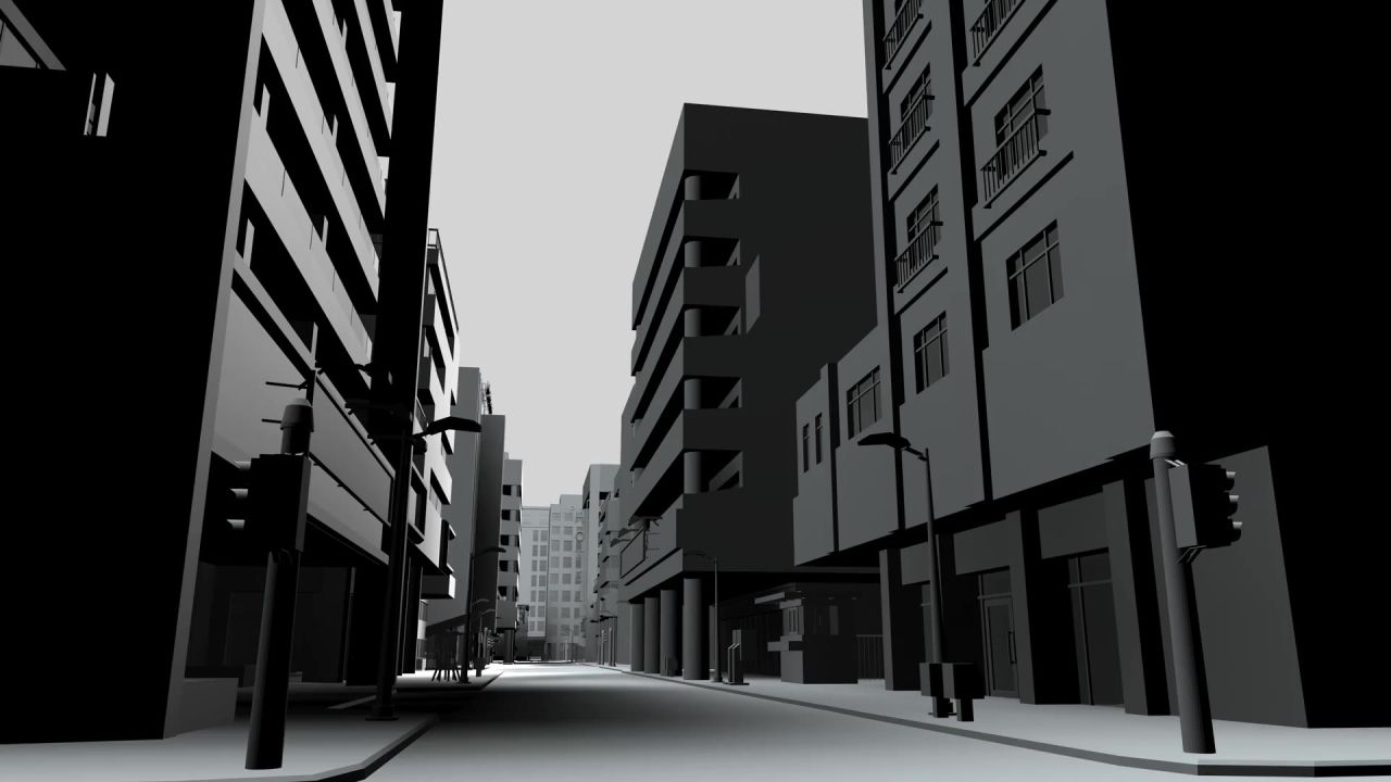 体系结构建筑物街白城市
