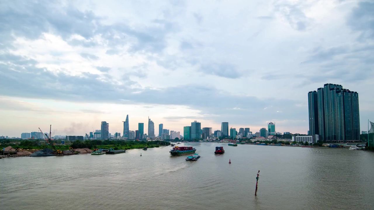 西贡越南亚洲城市