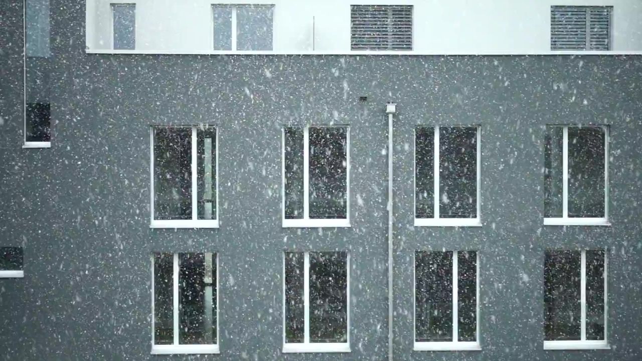 雪雪乱舞降雪雪花