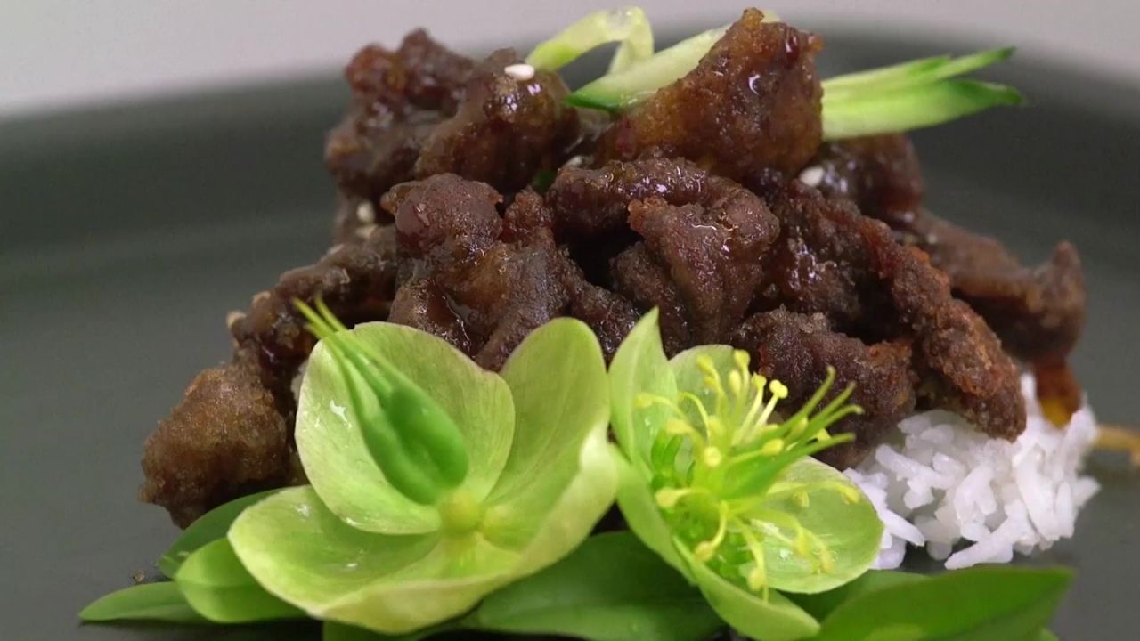 脆皮牛肉食品餐