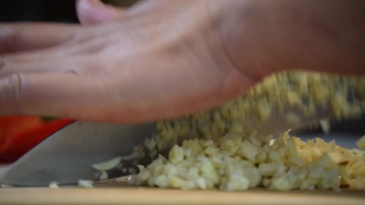斩波烹饪准备食品