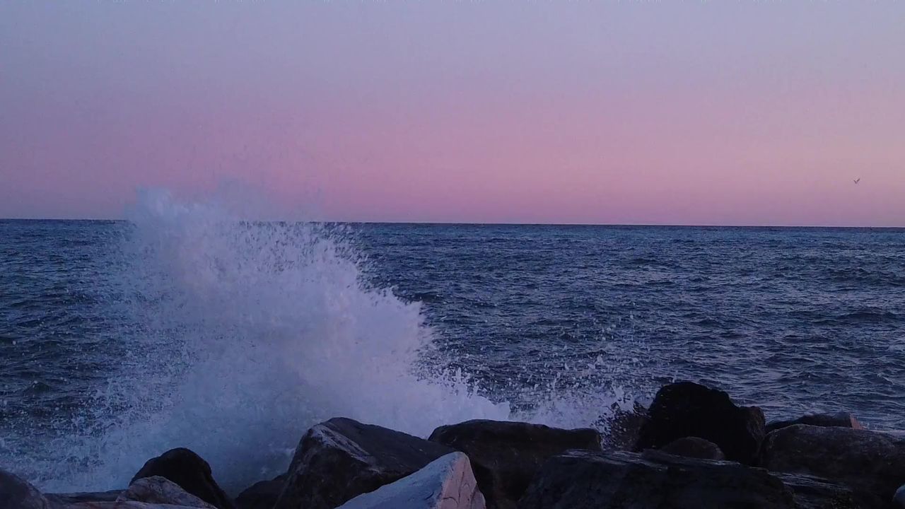 波海啸海滩海洋水
