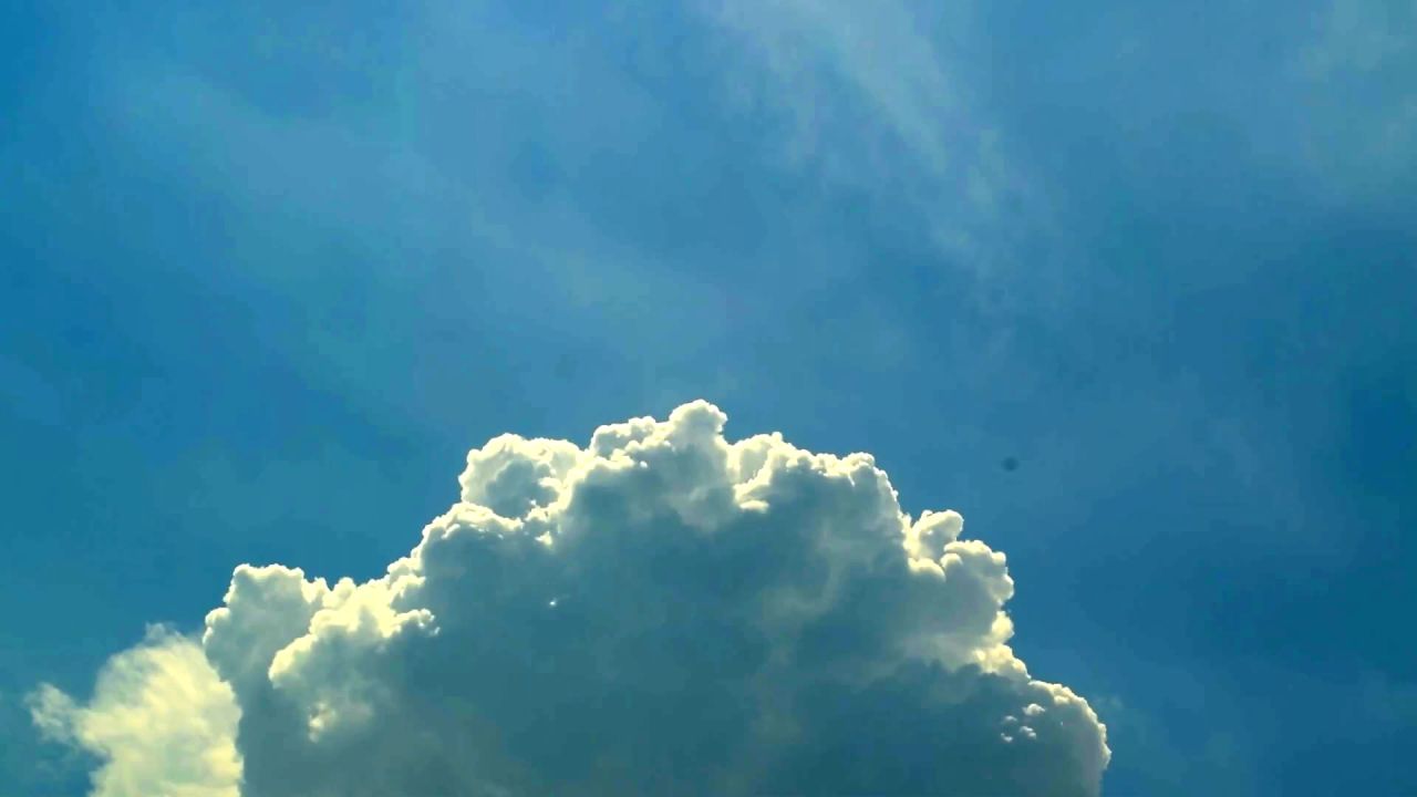 积云天空云
