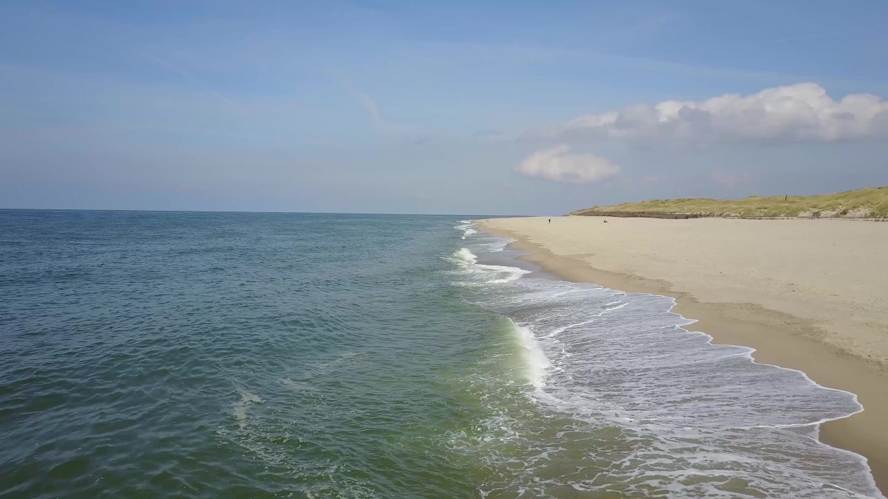 鸟瞰图海滩海夏季