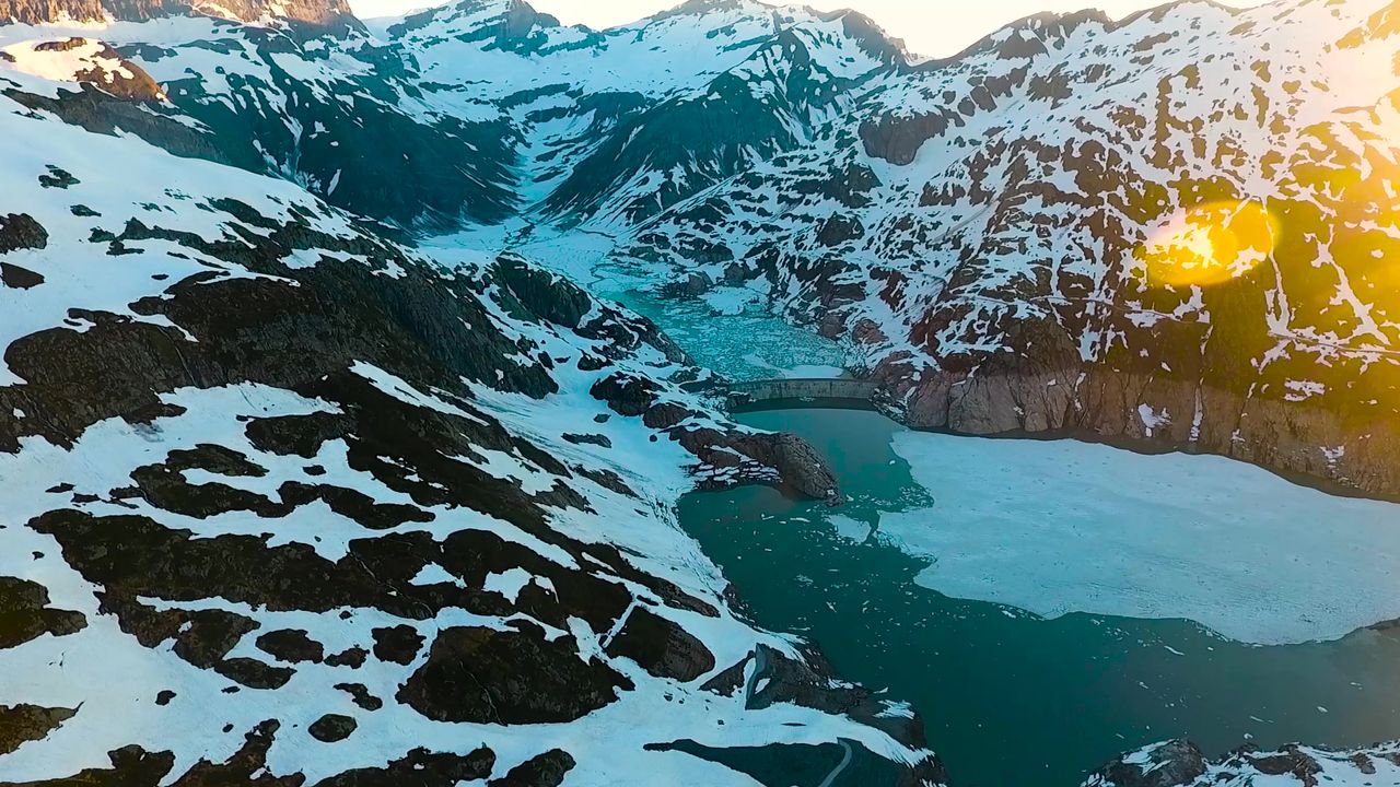 湖山景观自然首脑