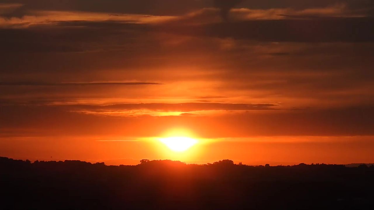 西天空景观夏天
