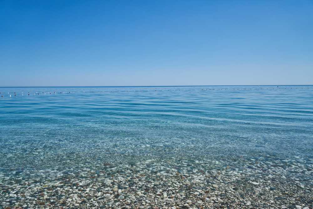 海洋波海滩假日背景