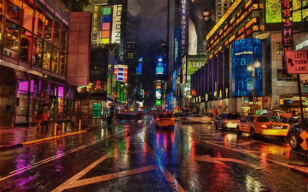 户外城市查看夜晚