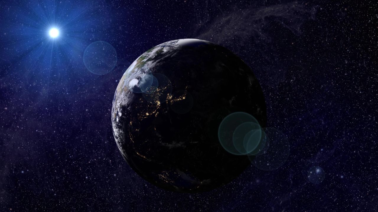 地球太阳交叉天文学天体宇宙银河神英飞尼迪光轻弹神秘的背景星云