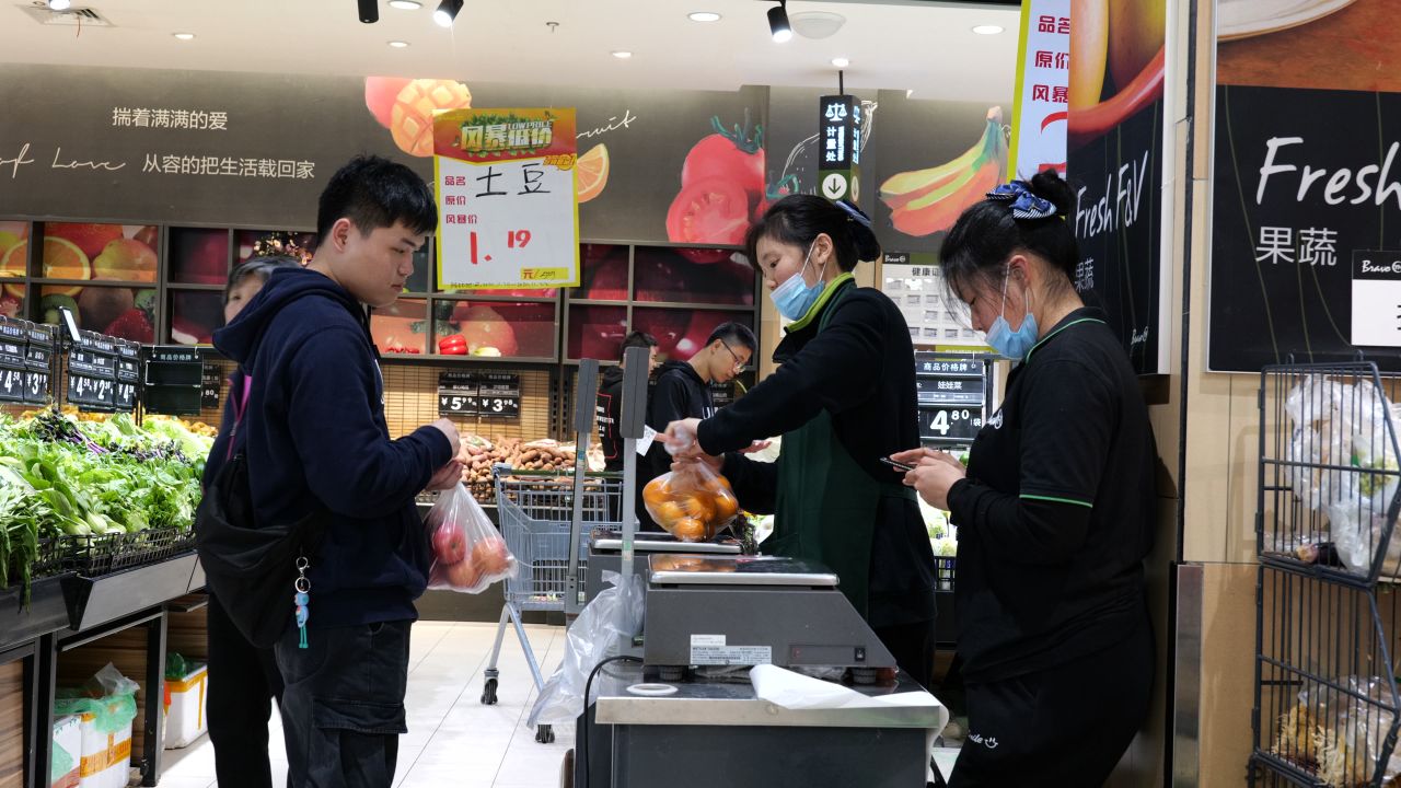 超市水果称重