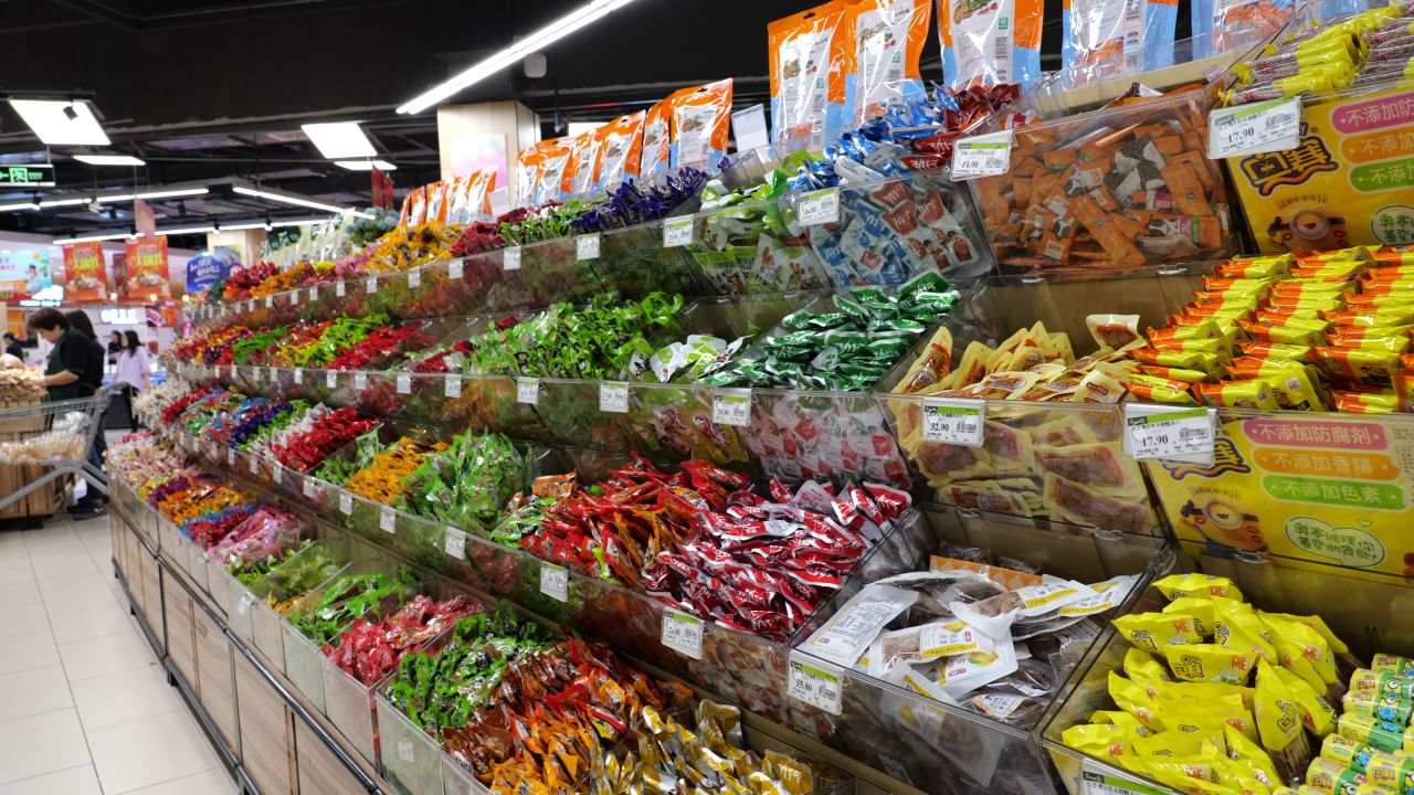 零食货架
