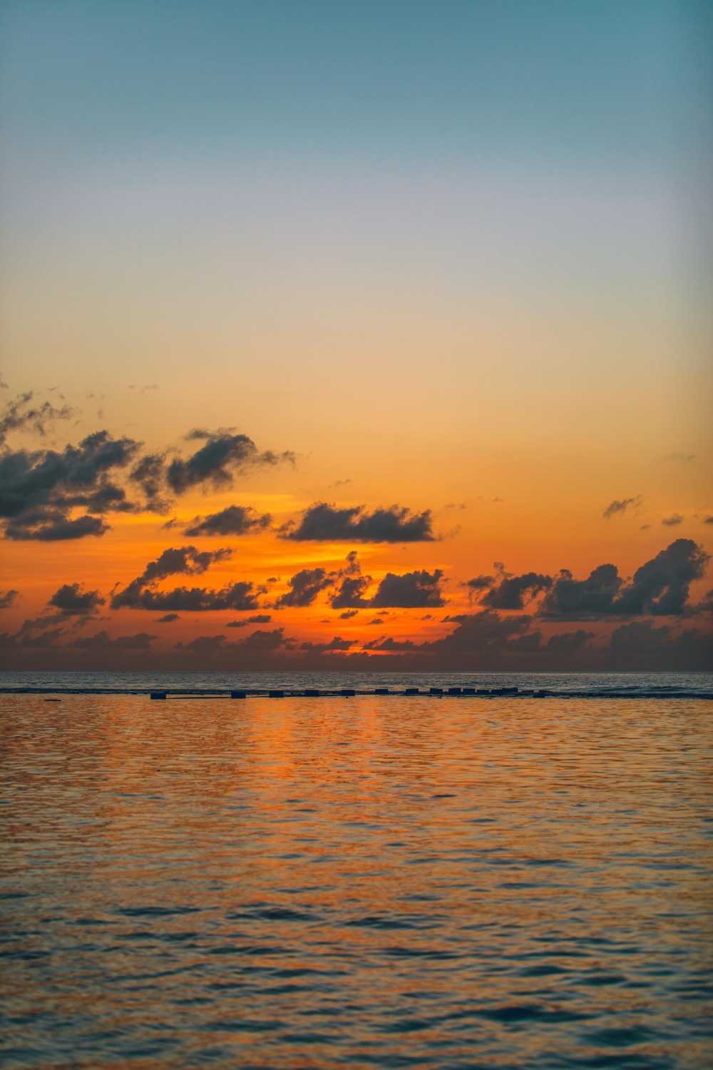 海上的夕阳