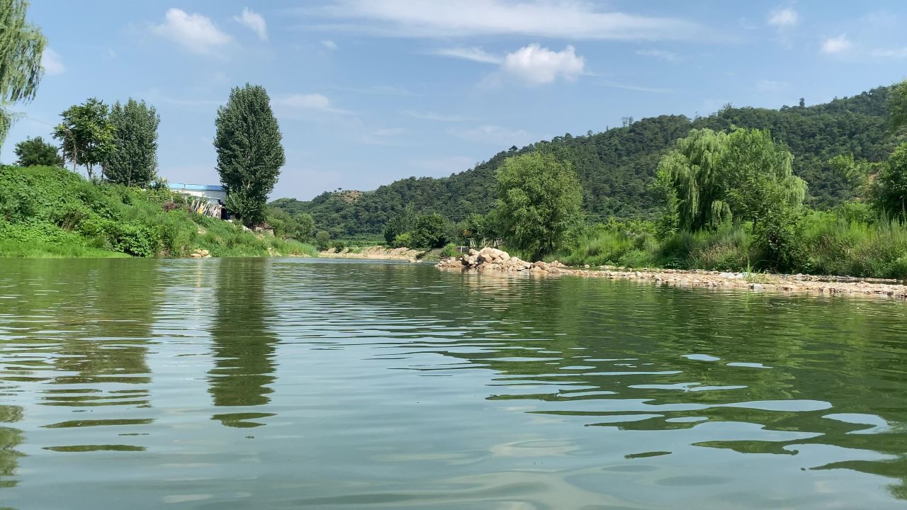 4K乡间小河素材