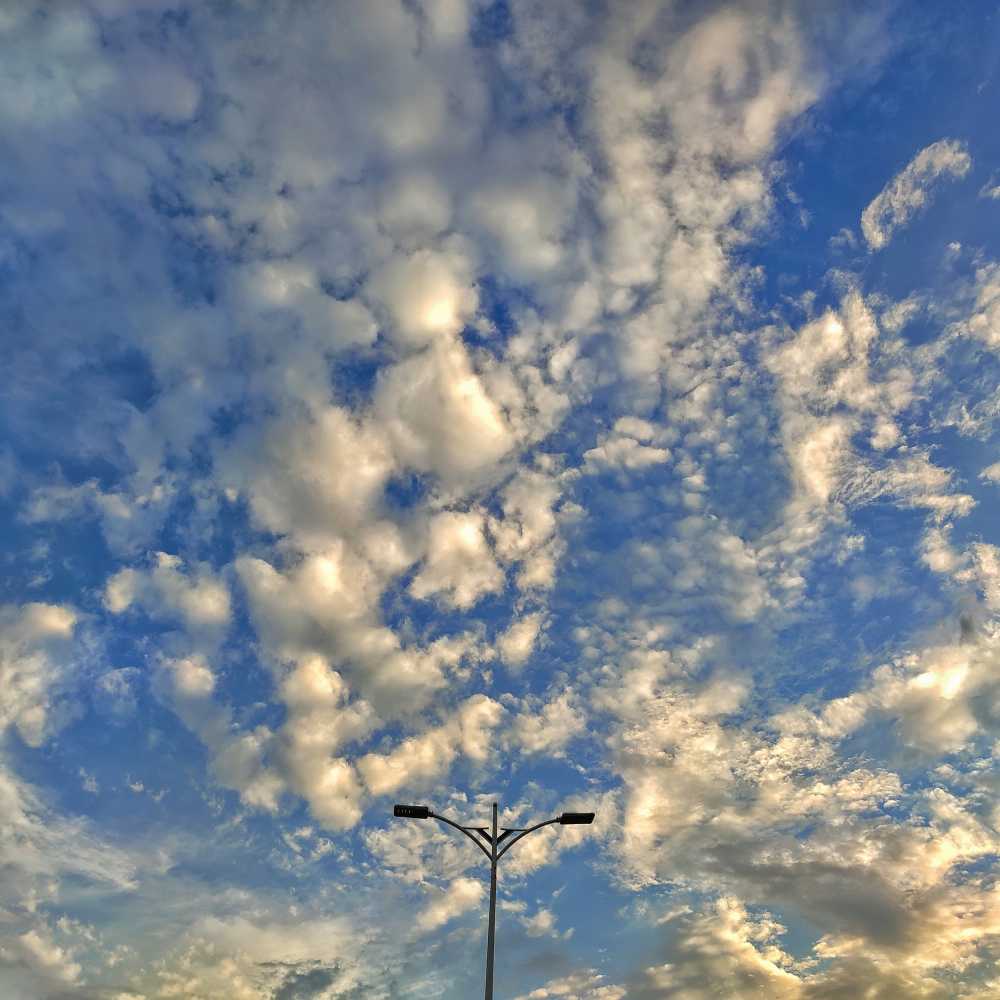 傍晚天空