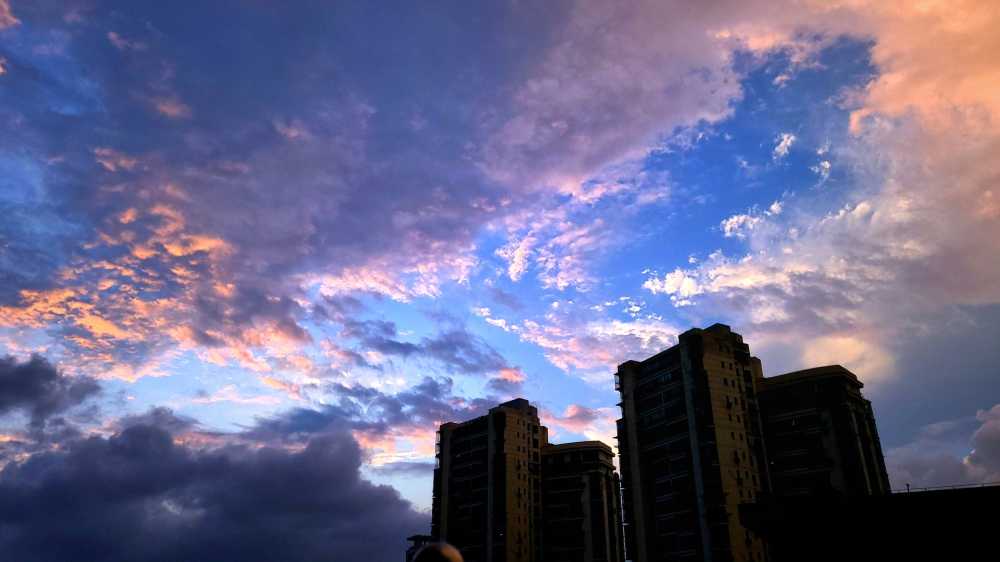 夏天的雨后