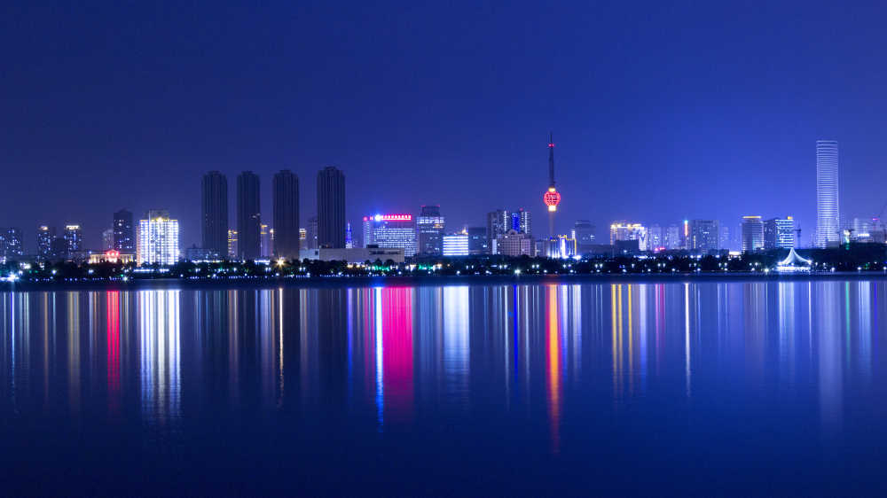 云龙湖之夜