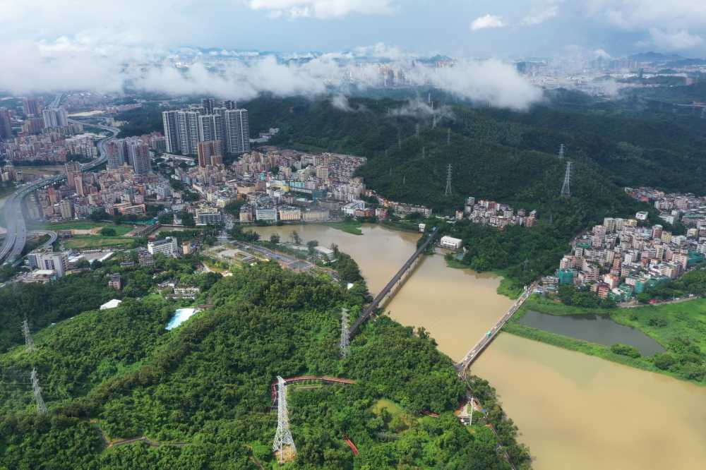 深圳东湖航拍