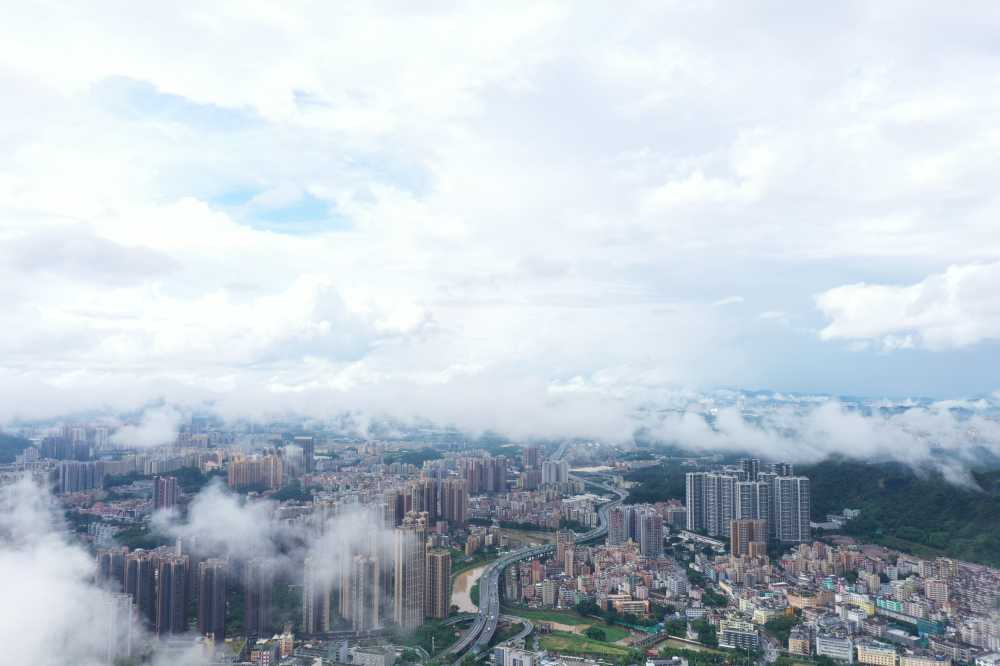 深圳东湖航拍