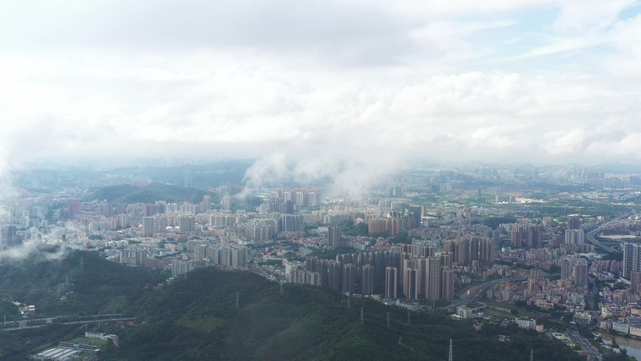东湖穿云航拍