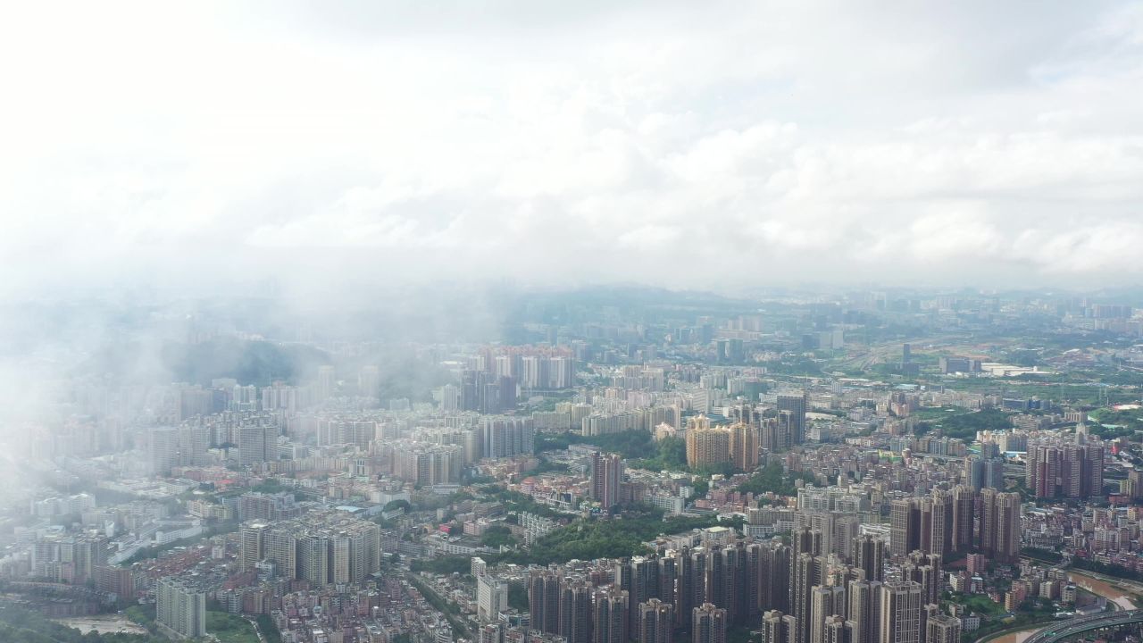 东湖穿云航拍