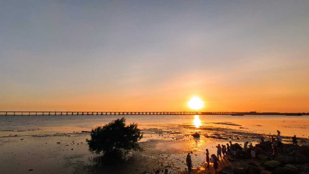 深圳西湾红树林-日落