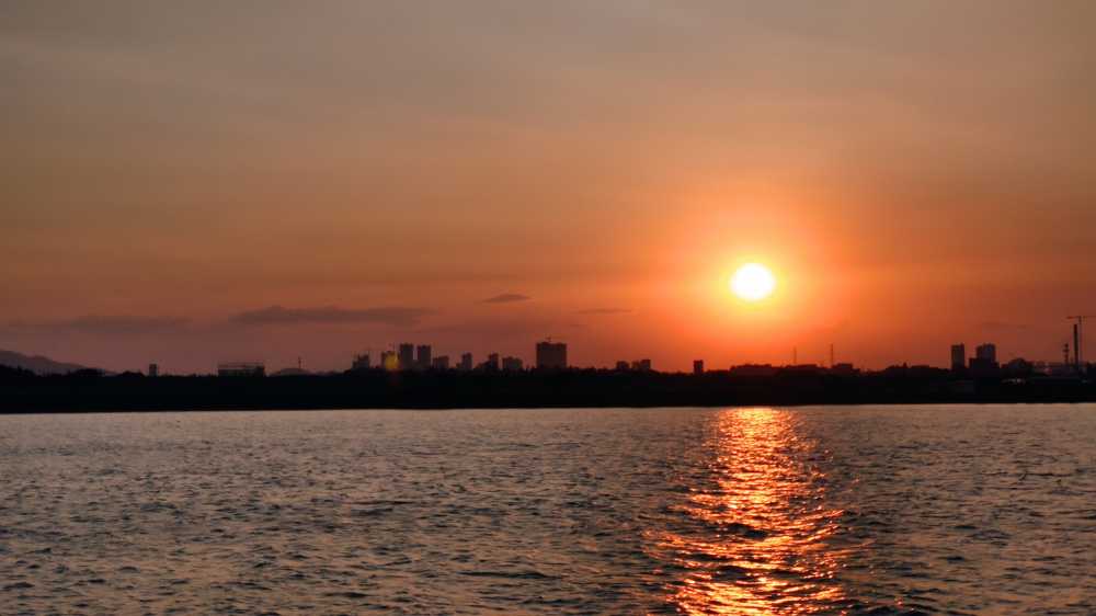 夕阳西下
