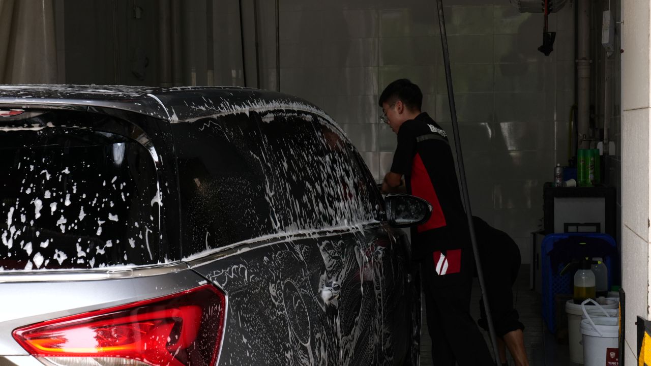 擦车