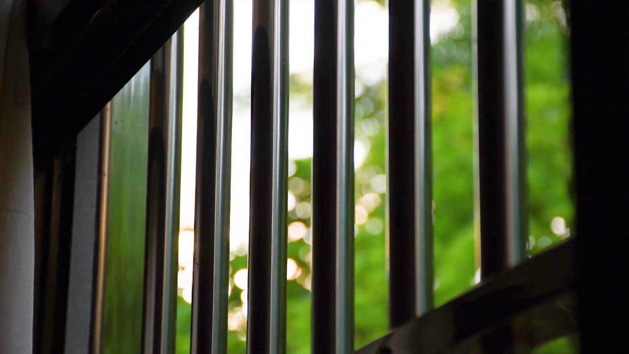 傍晚窗外旖旎风光