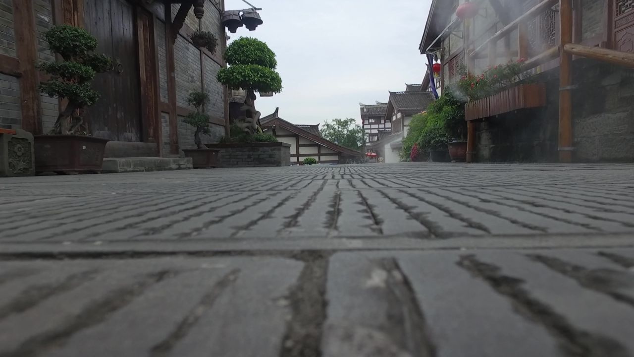 阆中古城航拍