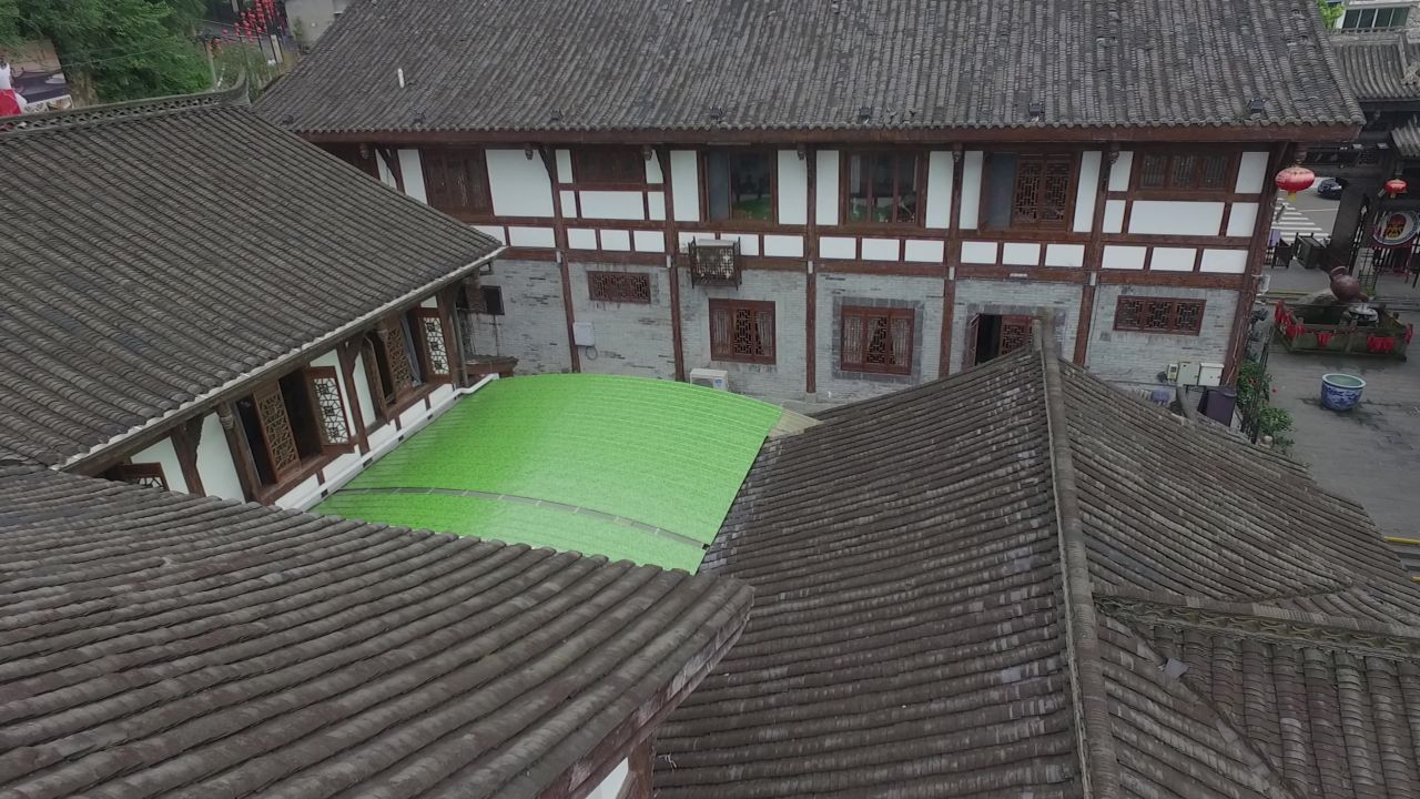 阆中古城航拍