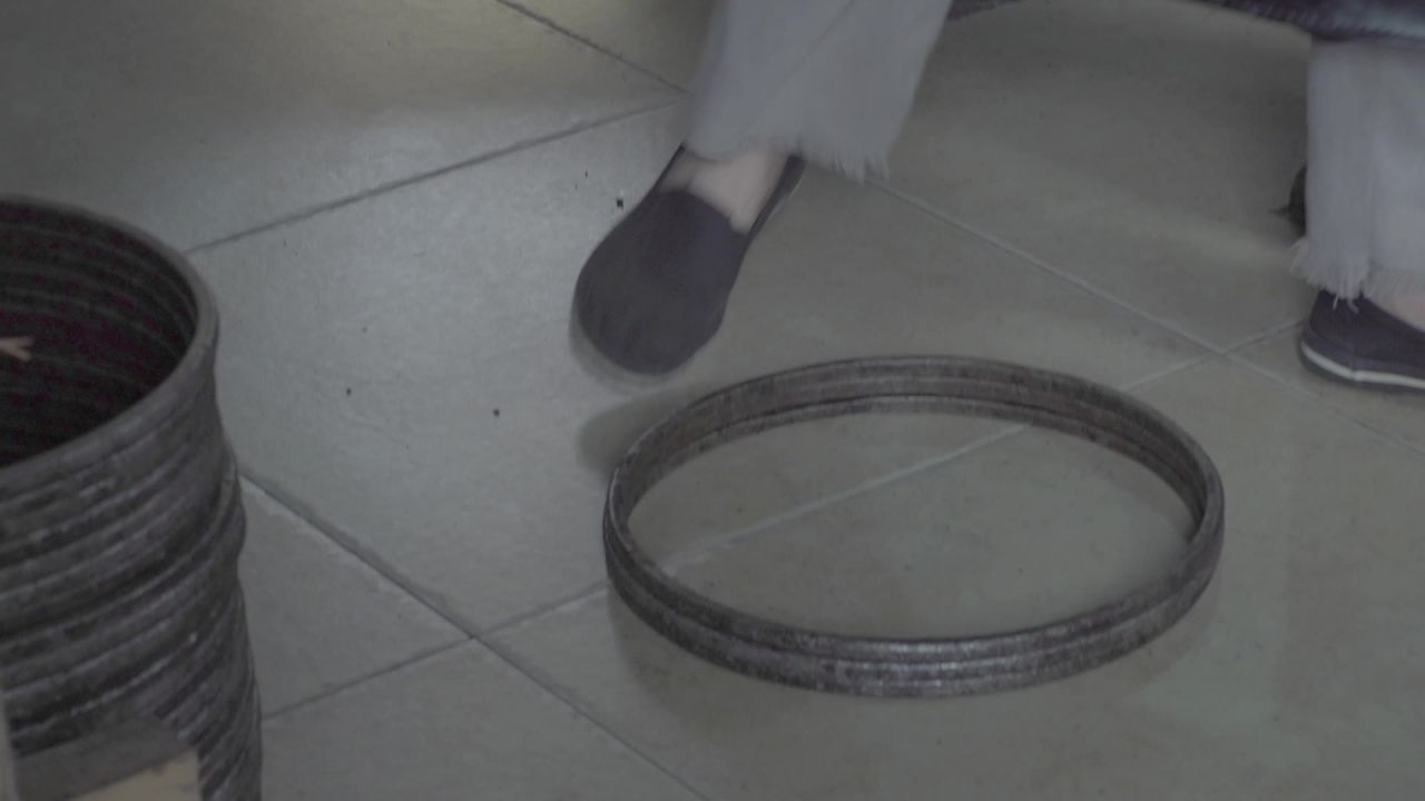 阆中古城古法榨油