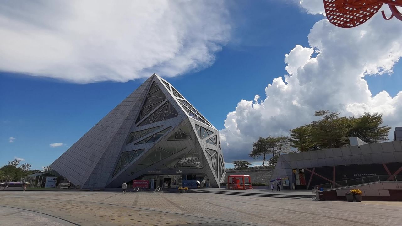 欢乐海岸的广场