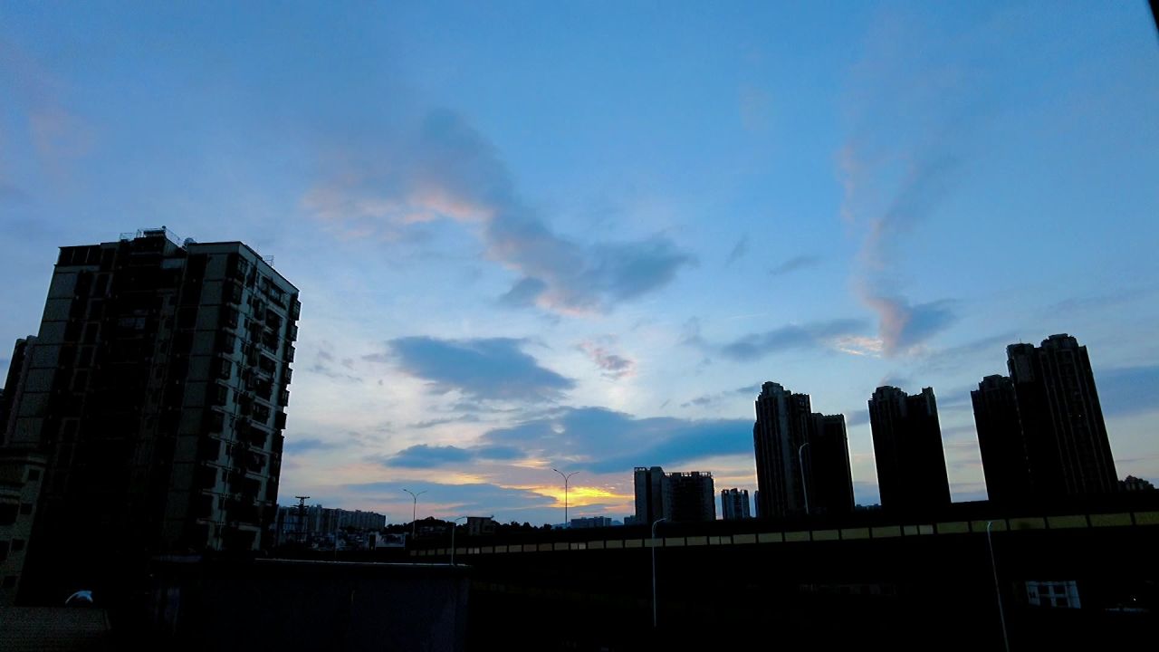 白转夜延时