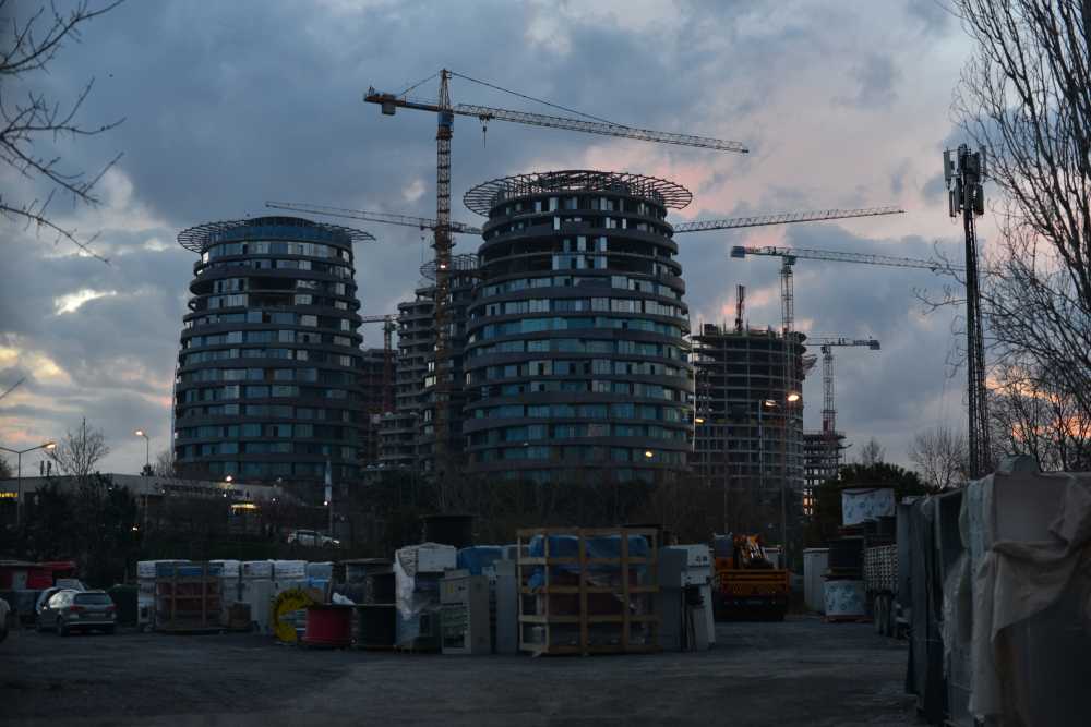 土耳其的建筑工地