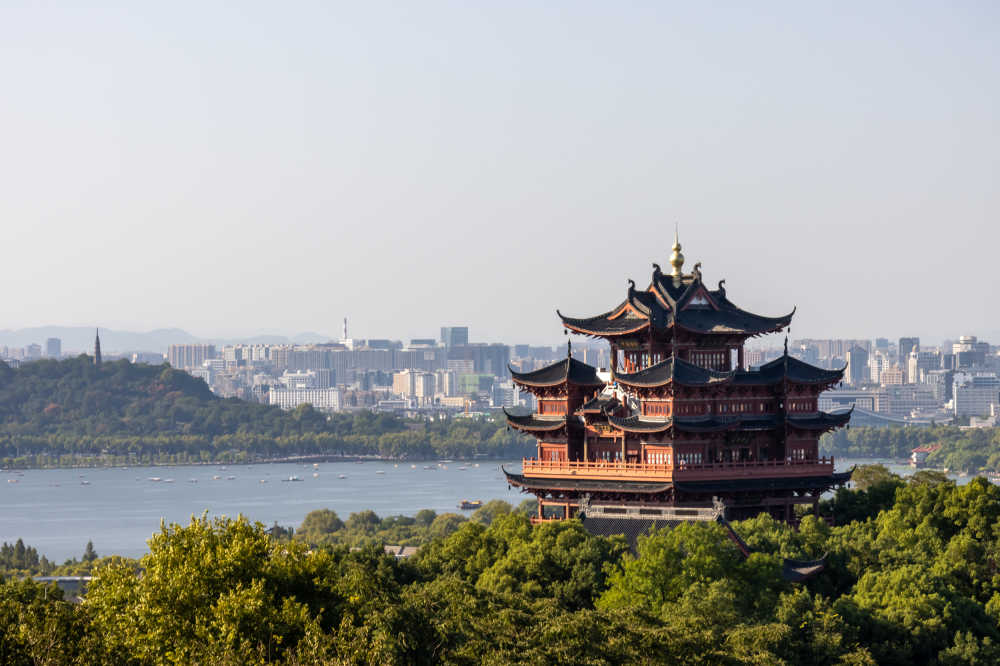 西湖吴山