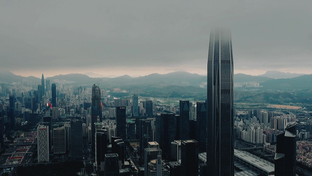 2020大年初一的平安大厦