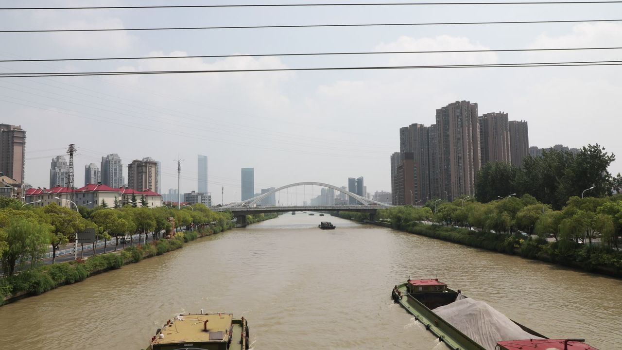 江苏无锡京杭大运河延时