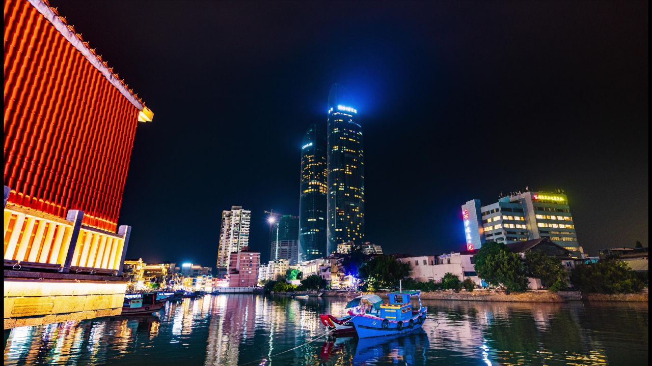 厦门沙坡尾延时摄影