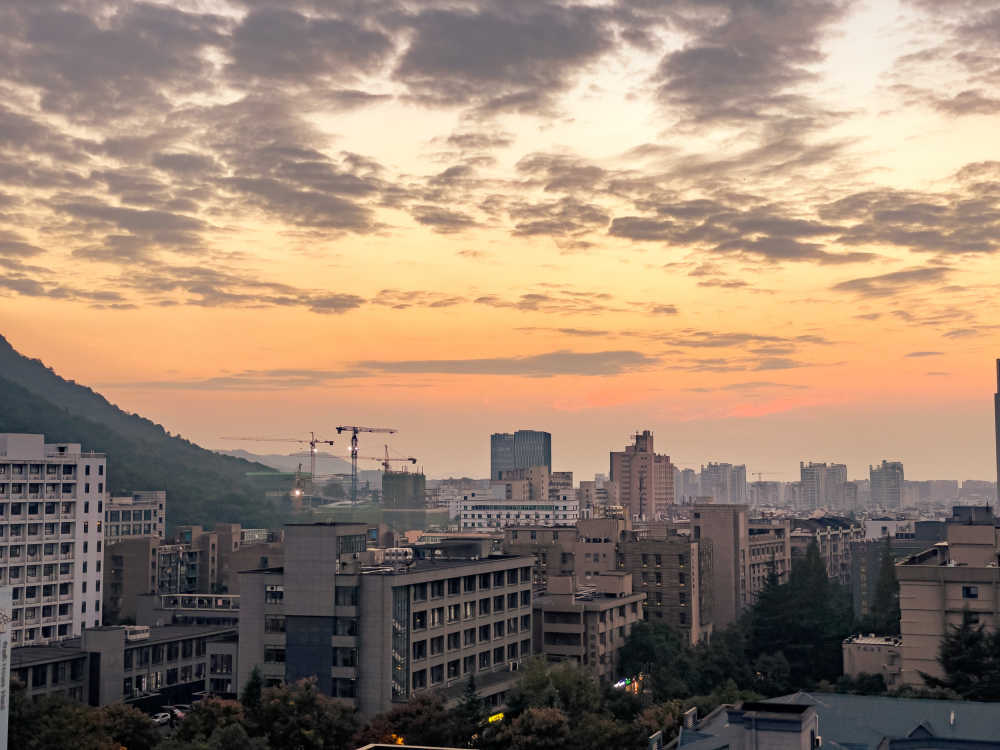 杭城晚霞